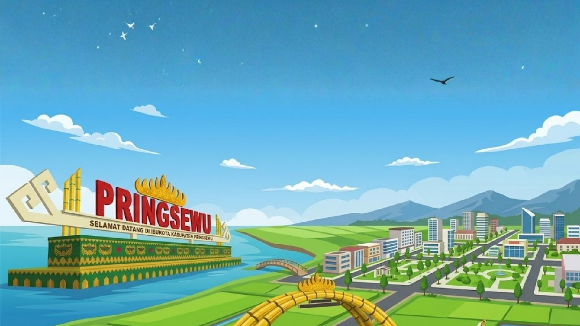 Lanskap Kabupaten Pringsewu